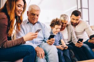 Điện thoại thông minh trong gia đình